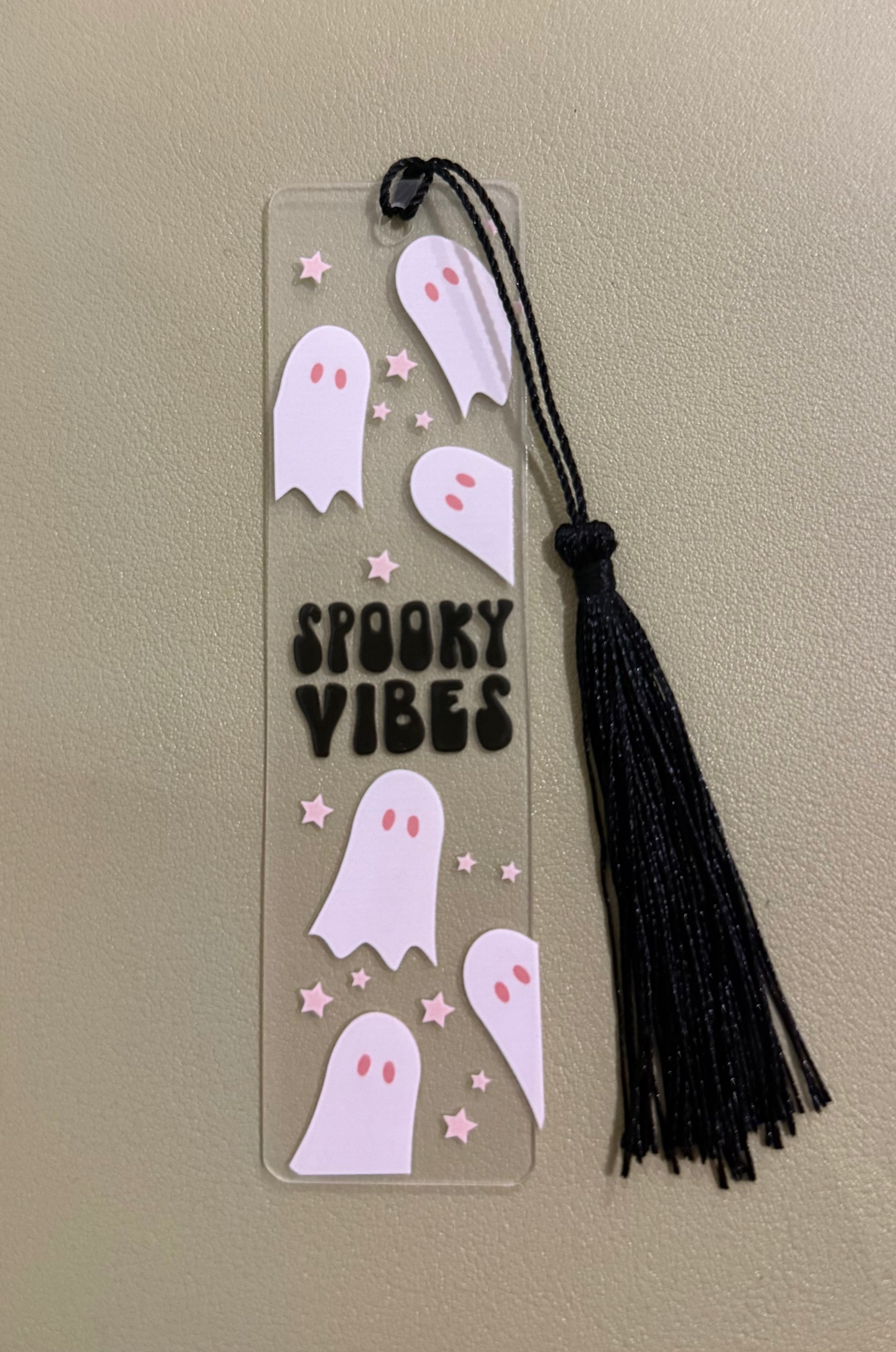 Bookmark de Acrílico - Spooky Vibes