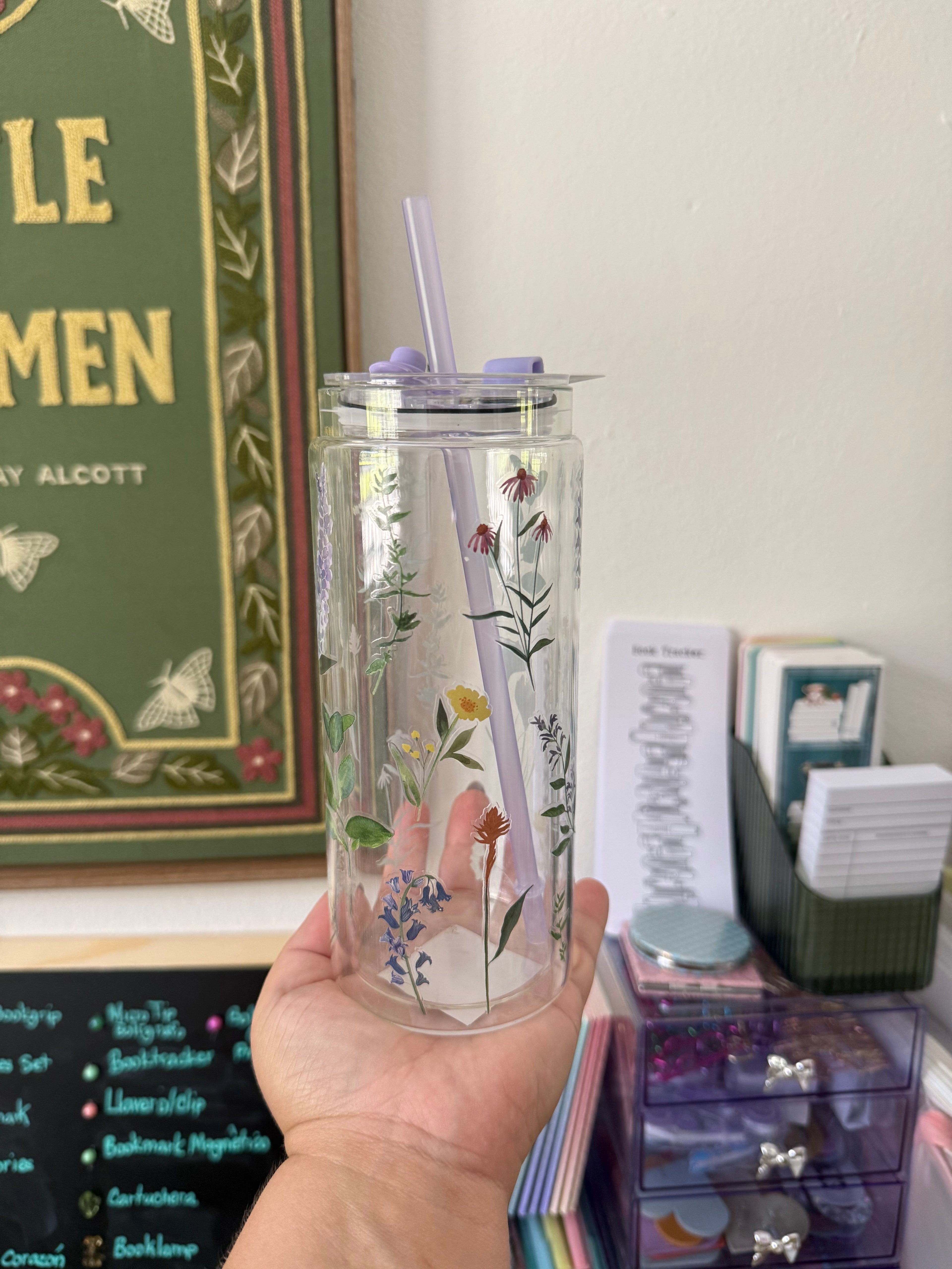 Glass Can Cup