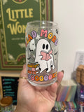 Glass Can Cup - Read More Boooooks