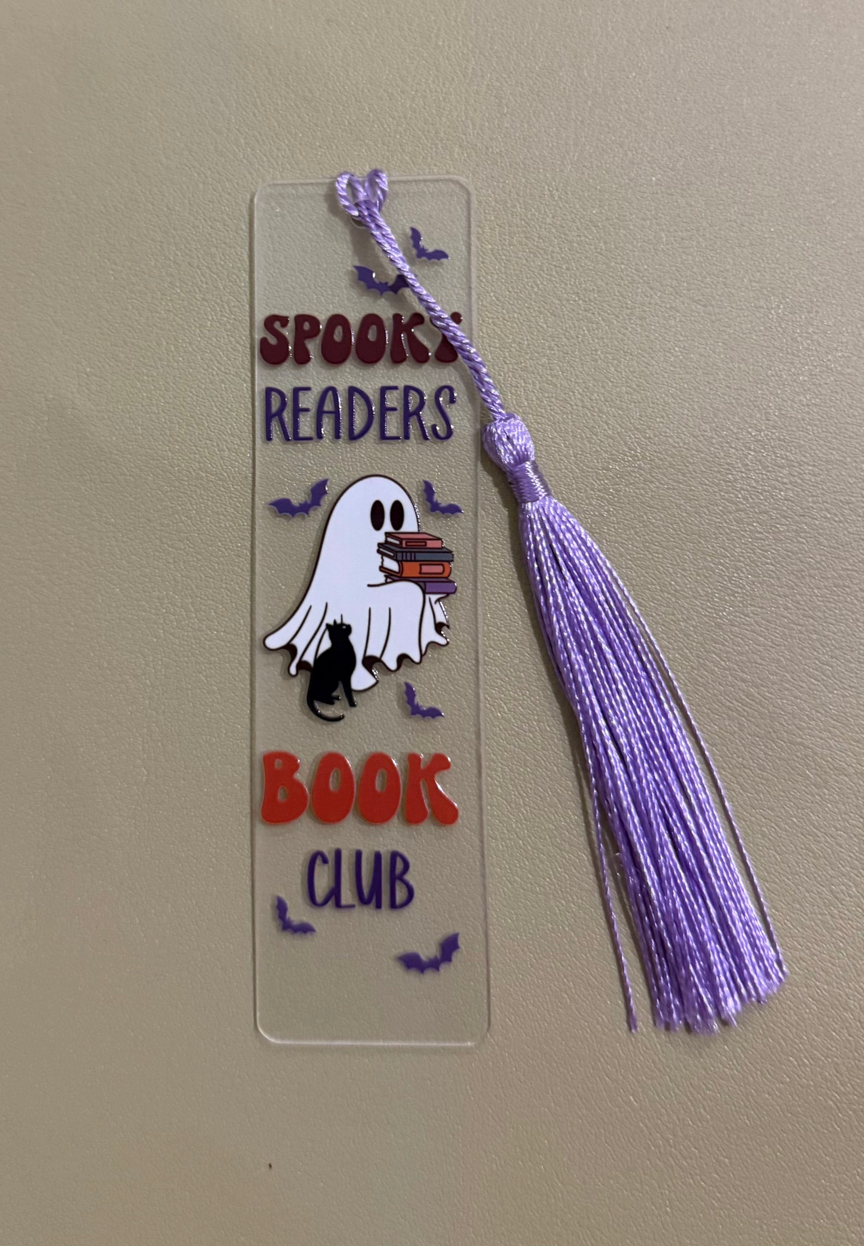 Bookmark de Acrílico - Spooky Readers Bookclub
